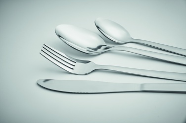 Logo trade promotional giveaways image of: 16 piece cutlery set.