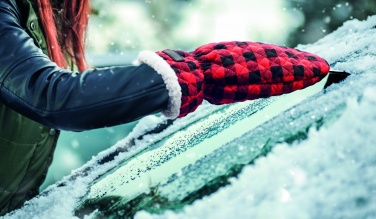 Logotrade promotional item image of: Quilted ice scraper glove