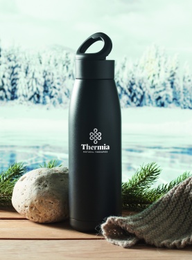 Logo trade business gift photo of: Heat-cool double wall bottle