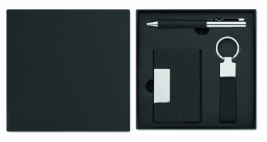 Logotrade promotional gift image of: 3-piece gift set in a gift box with customizable printing