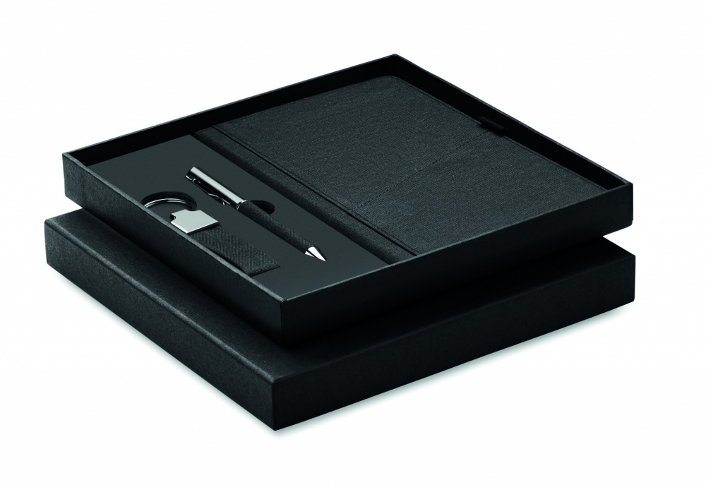 Logo trade promotional gifts image of: 3 piece gift set in box