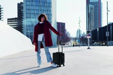 Logo trade business gifts image of: Underseat luggage trolley