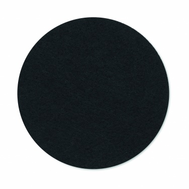 Logo trade promotional products picture of: Round coaster in RPET felt
