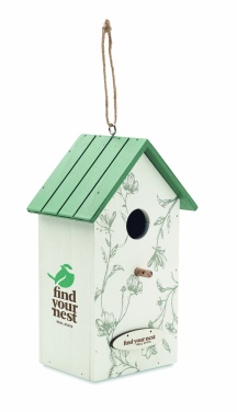 Logotrade promotional products photo of: Bird house in plywood