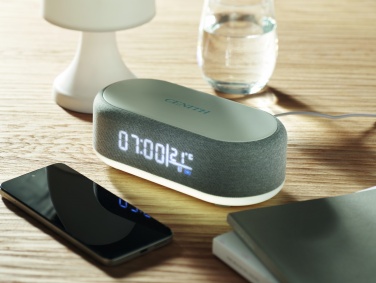 Logo trade promotional giveaways picture of: 15W wireless charging speaker