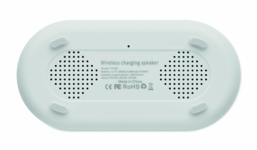 Logo trade business gift photo of: 15W wireless charging speaker