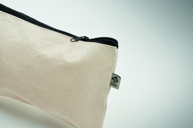 Logo trade corporate gifts image of: Cosmetic bag cotton 340 gr/m²