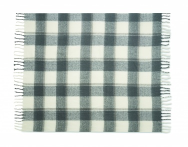 Logo trade promotional items image of: Chequered mohair blanket