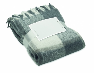 Logotrade advertising product image of: Chequered mohair blanket
