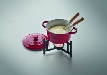 Logo trade promotional product photo of: Ceramic fondue set 300 ml
