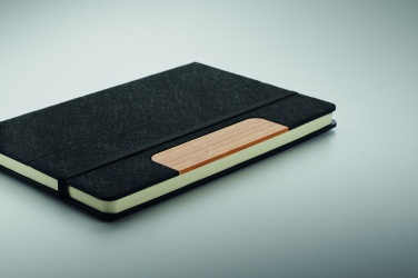 Logo trade corporate gift photo of: A5 RPET notebook set