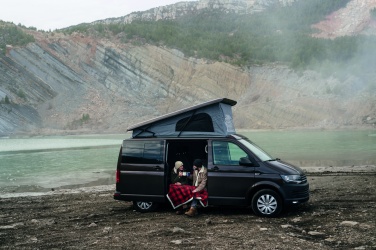 Logotrade promotional items photo of: RPET sherpa fleece blanket