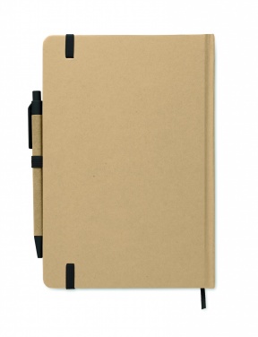 Logo trade promotional products picture of: Caratil A5 notebook in recycled carton