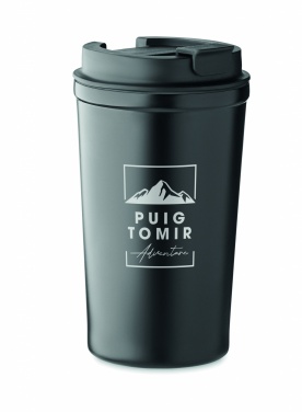 Logo trade promotional giveaways picture of: Ceramic lining tumbler 350 ml