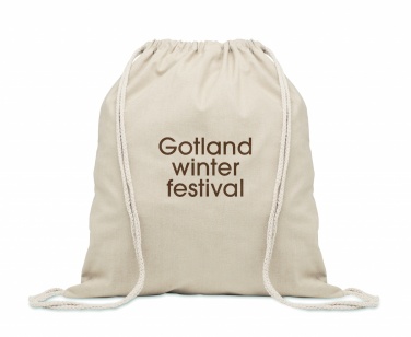 Logotrade promotional merchandise photo of: Recycled cotton drawstring bag