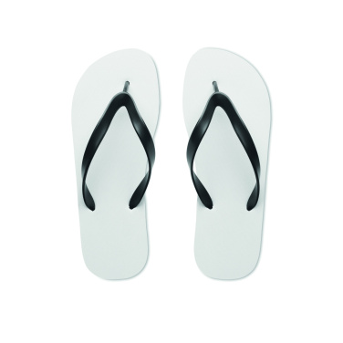 Logo trade promotional merchandise image of: Sublimation beach slippers