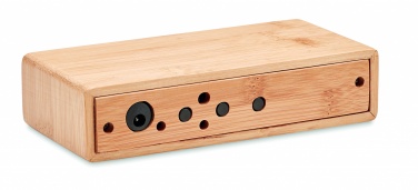 Logotrade business gift image of: Wireless charger in bamboo 5W