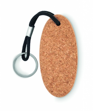 Logotrade promotional gift image of: Floating cork key ring Lohja
