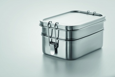 Logo trade corporate gift photo of: Stainless steel lunch box