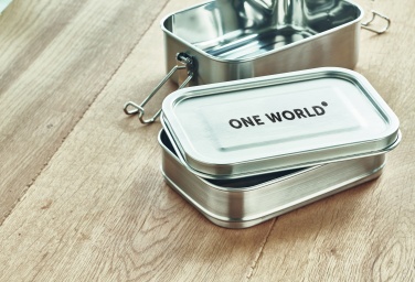 Logo trade promotional gift photo of: Stainless steel lunch box