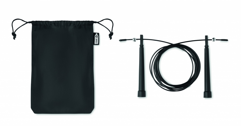 Logotrade corporate gifts photo of: Speed jumping rope RPET pouch