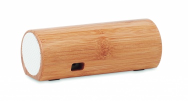 Logo trade promotional item photo of: Wireless bamboo speaker 2x5W