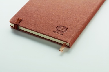 Logo trade promotional items image of: Recycled Leather A5 notebook