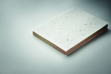 Logotrade promotional gift picture of: Grass/seed paper memo pad