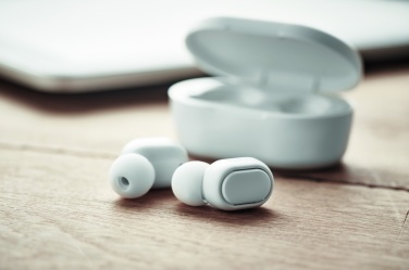 Logotrade advertising products photo of: Recycled ABS TWS earbuds