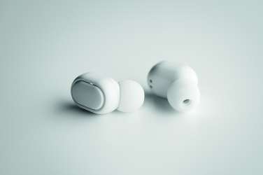 Logo trade advertising product photo of: Recycled ABS TWS earbuds