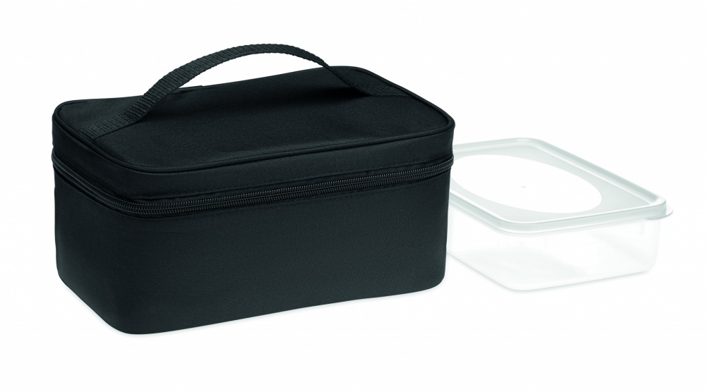 Logo trade promotional item photo of: Cooler bag in 600D RPET