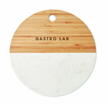 Logotrade business gifts photo of: Marble/ bamboo serving board