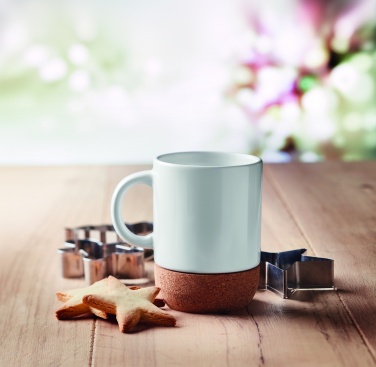 Logotrade promotional item image of: Sublimation mug with cork base