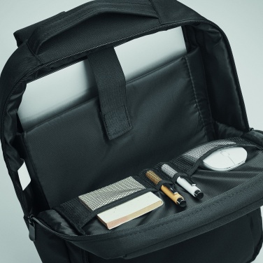 Logotrade promotional giveaway picture of: Laptop backpack in 300D RPET