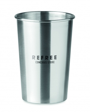 Logo trade promotional gift photo of: Stainless Steel cup 350ml