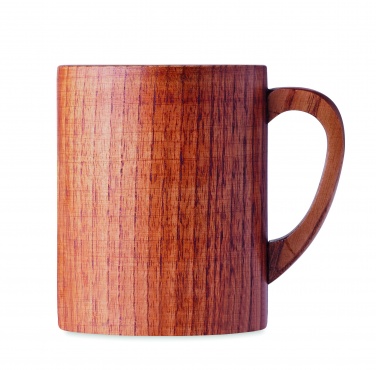 Logo trade promotional products picture of: Oak wooden mug 280 ml