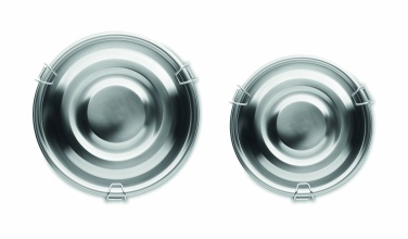 Logotrade corporate gifts photo of: Set of 2 stainless steel boxes