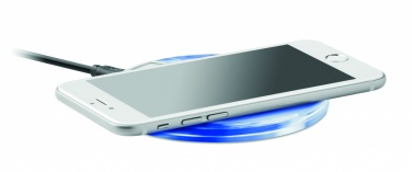 Logo trade promotional merchandise image of: Wireless charging pad 15W