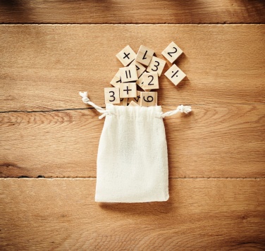 Logo trade promotional giveaway photo of: Wood educational counting game