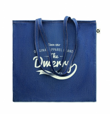 Logotrade promotional item picture of: Recycled denim shopping bag