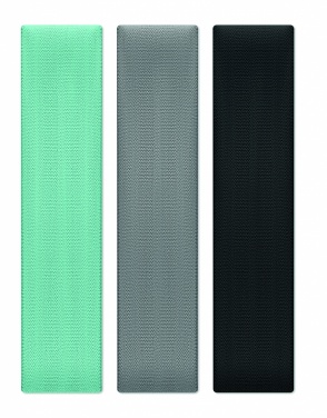 Logotrade advertising product picture of: Set of 3 fitness bands in pouch