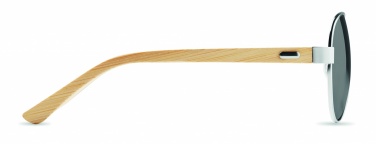 Logo trade promotional gift photo of: Bamboo sunglasses in pouch TARTU