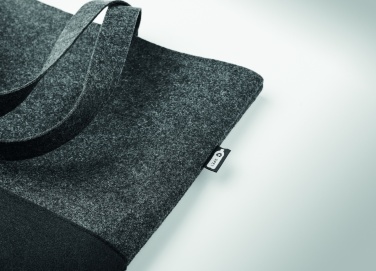 Logotrade business gift image of: RPET felt shopping bag