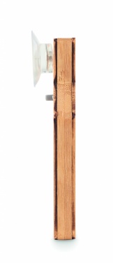 Logotrade promotional gift image of: Bamboo weather station HISA