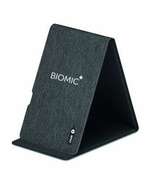 Logo trade promotional products image of: RPET wireless charger 15W