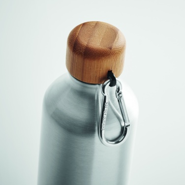 Logo trade promotional giveaways image of: Aluminium bottle 400 ml