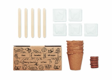 Logo trade promotional giveaway photo of: Salad growing kit
