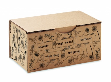 Logo trade promotional merchandise picture of: Flowers growing kit