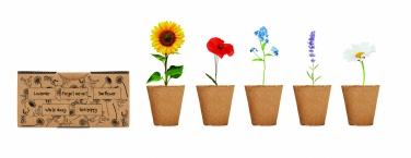 Logo trade promotional giveaways image of: Flowers growing kit