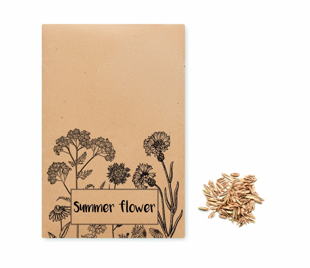 Logo trade promotional gifts picture of: Flowers mix seeds in envelope